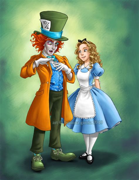 alice x hatter|alice madder than a hatter.